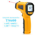 TS380 Infrared Non-Contact HYTAIS Thermometer Handheld Industrial High-Precision Electronic Temperature Gauge TS600. 