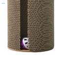 Cat Scratching Cylinder Rolling Wheel Toy Cat Climbing Pole.