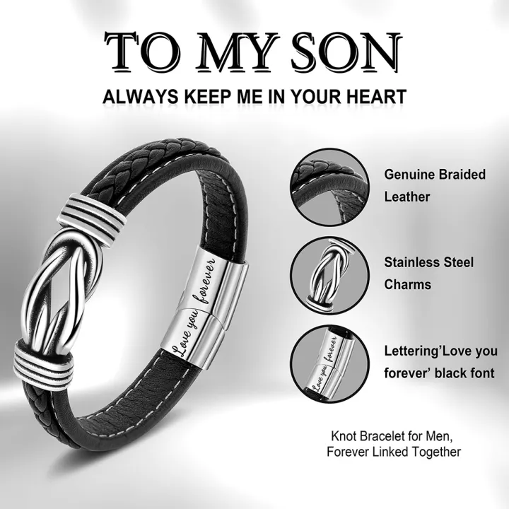 To%20My%20Son%20To%20My%20Grandson%20Bracelet%20Love%20You%20Forever%20Braided%20Leather%20Knot%20Bracelet%20Stainless%20Steel%20Magnetic%20Clasp%20Jewelry%20Gift%20-%20Image%206