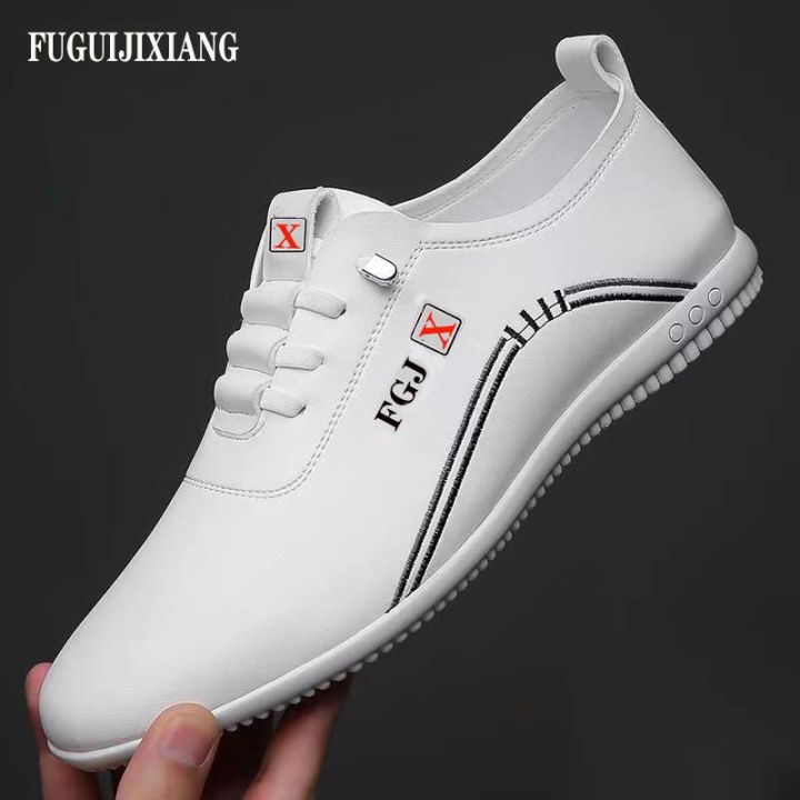 FUGUIJIXIANG%20Brand%20Men's%20Shoes%20Soft%20Bottom%20Soft%20Surface%20White%20Shoes%20Non-Slip%20Casual%20Leather%20Shoes%20for%20Men%20-%20Image%206