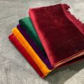 Plain Prayer Mat - Turkish Handmade Rug for Daily Use Home Decor. 