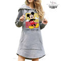 Hoodies Women Sweatshirt Dress Solid Autumn Winter Warm Loose Oversized Hoodie Female Pullover Long Length. 