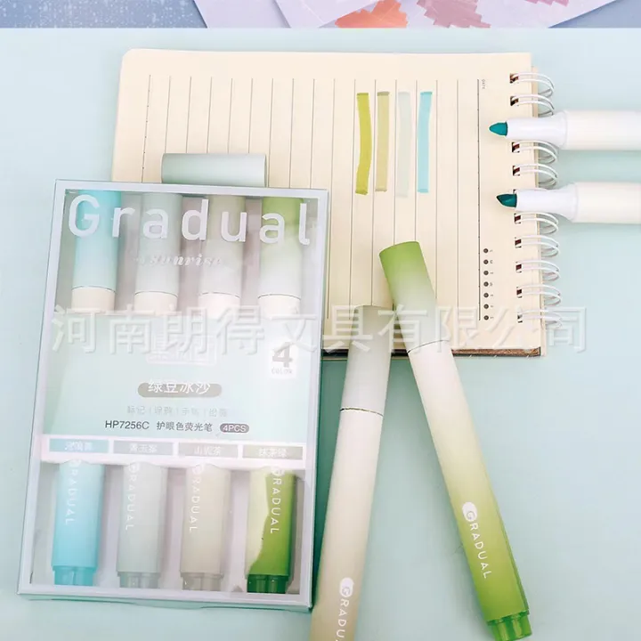 Jiwu%20Club%20Fluorescent%20Pen%20Good-looking%20Large%20Capacity%20Marking%20Pen%20Key%20Points%20Marker%20Sunrise%20Impression%20One%20Piece%20-%20Image%203