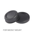 1 Pair Rear Lens Cap Cover Camera Front Body Cap for Nikon Sony Canon EOS M Lumix Pantex Fuji DSLR Cameras Lens Protector Cover. 