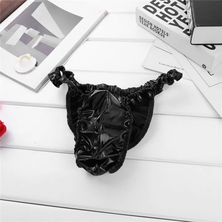 Latex%20Swimsuit%20Mens%20Swimwear%20Male%20Beachwear%20Panties%20Rubber%20Briefs%20Underwear%20Bath%20Footage%20Swimming%20Truck%20-%20Image%207