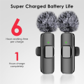 3 in 1 Wireless Lavalier Microphones for , Android, Camera, USB-C Microphone, Mini Microphone with Noise Reduction. 