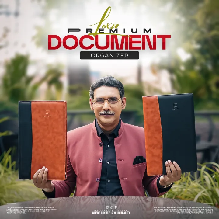 LUXIO%20Premium%20Document%20Organizer%20Black%20PU%20Leather%20-%20Legal%20Size%20Document%20Holder,%20Office%20File%20Organizer,%20PU%20Leather%20Document%20Carrier,%20Document%20Storage%20Bag,%20Document%20Folder%20for%20Work,%20School%20&%20Home,%20Durable%20Stylish%20Black%20Document%20Organizer%20by%20LUXIO%20-%20Image%203