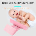 Baby Side Sleep Pillow Adjustable Memory Foam Support Infant Sleep Positioner Prevent Flat Head Shape Anti Roll Pillow Triangle Infant Baby Positioning Pillow For 0-6 Months. 