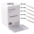 10PCS Disposable Sterile Piercing Needles 12G-20G Medical Grade Tattoo Supply Ear Nose Tongue Lip Navel Piercing Tools. 