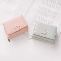 [SG Instocks] Korean style wallet for women mini purse casual short wallet gift cute. 