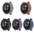(New) For Garmin Instinct 2S Half Coverage Hollowed TPU Watch Case. 
