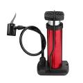 Portable Mini Foot Pump for Bicycle, Bike and Car. 