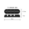 Desktop USB Cable Winder: Tidy Management Clips and Cable Holder.