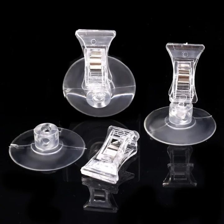 5/1Pcs%20Plastic%20Suction%20Cup%20Clips%20Transparent%20Sucker%20Clamp%20Bathroom%20Window%20Glass%20Suction%20Cup%20with%20Clip%20for%20Advertising%20Display%20-%20Image%206
