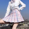 Harajuku y2K JK Skirt 2021 Summer Kawaii Women Skirts High Waist Pleated Skirts Girls Cute Sweet Ladies Plaid Mini Skirts Women.