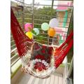 Hand Made Dolna Adult Rope bed Hanging Dulna Use For All People Large Swing Rope bed Rattan Dolna Camping Hammock. 