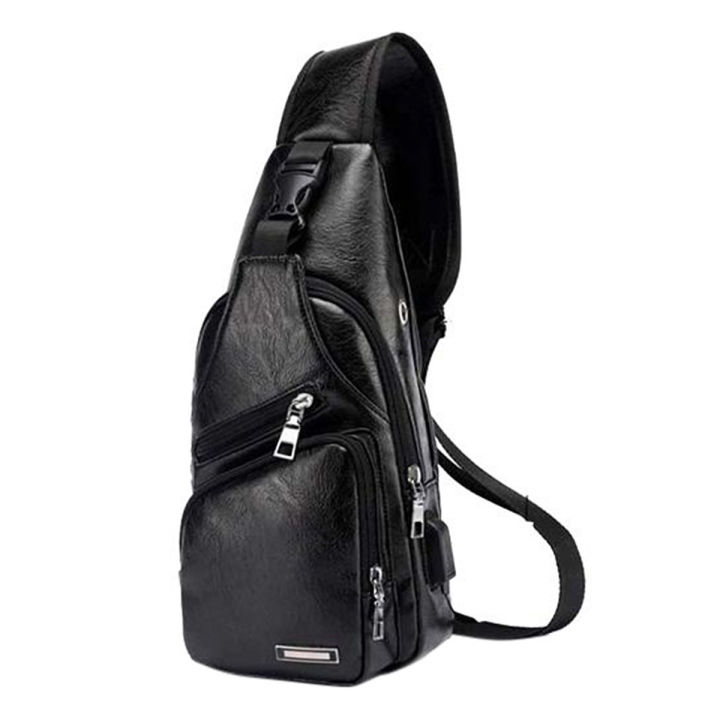 Premium cross body bag for men Official Messenger Bag Bike Rider Crossbody Bag Pu Leather Bag Shoulder Bag Diagonal Package Handbag Bag For Men cross body shoulder bag for men