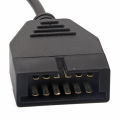 12 Pins to OBD1OBD2 OBD-II 16 Scanner Diagnostic Tool Connector Adapter Cable For GM Vehicles. 