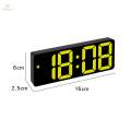 Desk Clocks Office Calendar Indoor Temperature Blue.