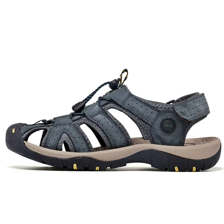 Classic%20Men's%20Sandals%20Summer%20Soft%20Sandals%20Comfortable%20Men%20Shoes%20%20Leather%20Sandals%20Big%20Size%20Soft%20Outdoor%20Men%20Roman%20Sandals%20-%20Image%204