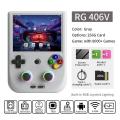 ANBERNIC RG406V Retro Handheld Game Console IPS 4 Inch Screen Multi Touch 960x720 RGB Light Android 128/256G Card 8000+ Games.