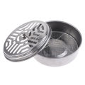 Mosquito Coil Holder Coil Incense Burner with Mesh Stand Camping Garden.