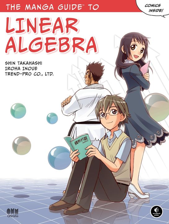 The Manga Guide to Linear Algebra (Manga Guides) Paperback  Illustrated, 5 Jun. 2012(premium quality)