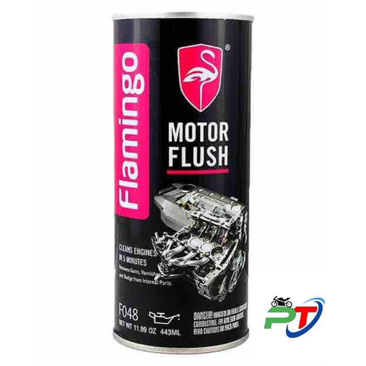 Flamingo Motor Flush or Engine Flash - engine Oil Clener F048 443ML