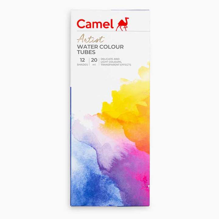 Camel Artist Watercolour Paint Set 20 ML 12 Shades