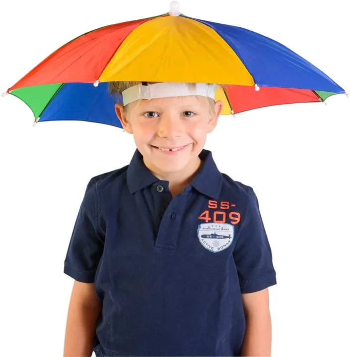 Head%20Umbrella%20Hat%20for%20Kids%20and%20Adults,%20Hands%20Free%20Umbrella%20Clear%20for%20Rain%20Sunny%20Golfs%20-%20Image%204