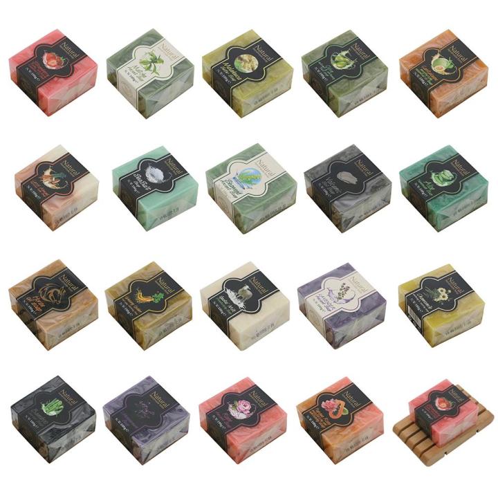 85g%20Natural%20Plant%20Extract%20Handmade%20Soap%20Bamboo%20Charcoal%20Oil%20Control%20Volcanic%20Mud%20Sea%20Salt%20Face%20Soap%20Bath%20Soap%2019%20Flavors%20-%20Image%202