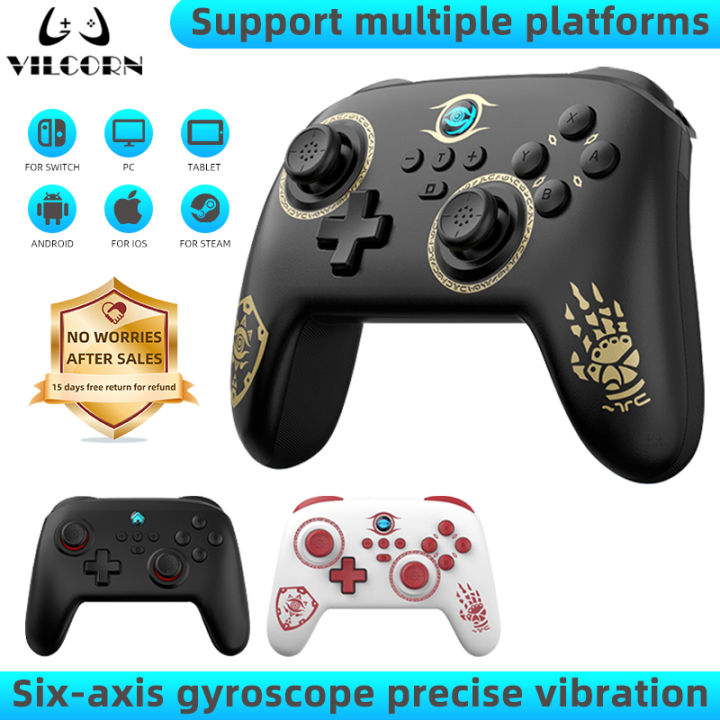 PCteam Yite controls witch for Nintendo S game controller, wireless game controller for Switch Pro, OLED/L stick for Suzu Controle
