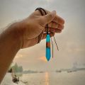 Fashion Necklace Pendant jewelry gifts resin rope fashionable Unisex wood chain Men Women.