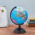 20cm Blue Ocean World Globe Map With Swivel Stand Geography Educational Toy Gift. 