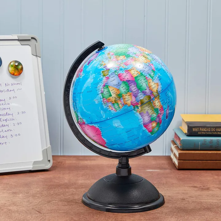 20cm%20Blue%20Ocean%20World%20Globe%20Map%20With%20Swivel%20Stand%20Geography%20Educational%20Toy%20Gift%20-%20Image%202