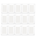 15 Pcs Acrylic Fridge Magnetic Frame Mini Double Sided Refrigerator Magnet Picture Frame Clear Frameless Display Frame. 