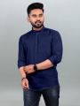 Men's full sleeve Shirts Katua Men's Cotton Ethnic Party Wear Kurta, Short Shirt Katua, Traditional Shirt Kurta, Men Daily Wear Dress.