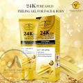 Aichun beauty 24k pure gold peeling gel for face & body 100 ML.