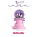 Kawali Kuromied Sanrio Theme Children Birthday Party Decoration Party Tableware Full Set Paper Plate DIY Toy Gift Party Supplies. 