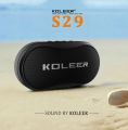 KOLEER S29 High Bass Mini Bluetooth Speaker Waterproof Portable Wireless Speaker.