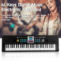 61 Keys Electronic Piano Gift with Microphone for Kids Beginners.