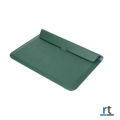 Leather Laptop Soft Sleeve Bag with Laptop Stand Function 13''.
