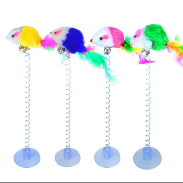 Cat%20Spring%20Rat%20toy%20Rainbow%20Bright%20color%20with%20Suction%20Cup,%20Metal%20Bell%20&%20Soft%20Feather%20Mouse%20Toy,%20Cat%20toys%20-%20Image%204