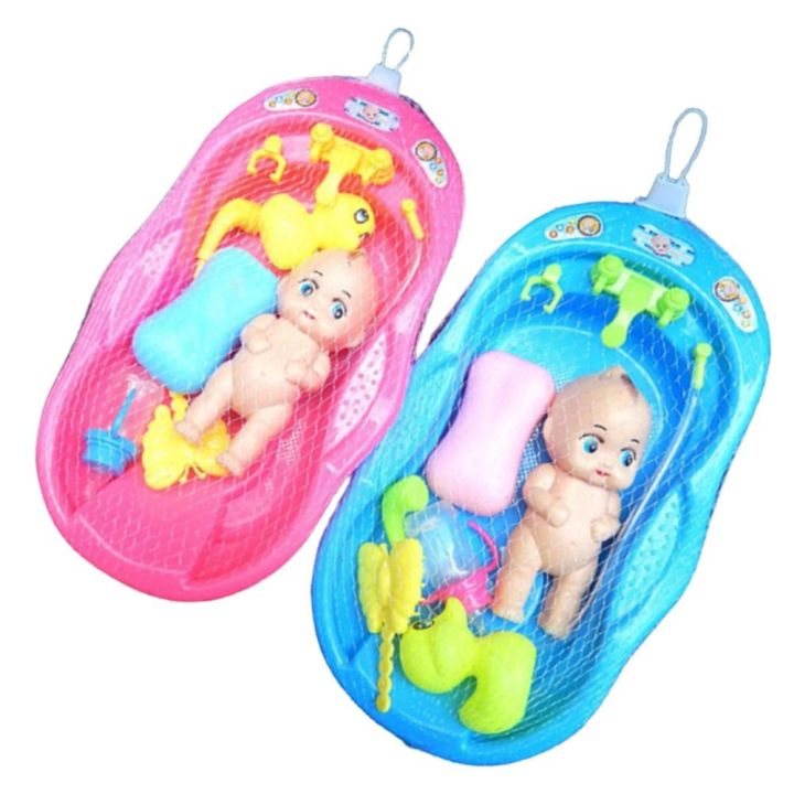 Bathing Toy Realistic Baby Doll Bath Toys Soap Duck Bottle with