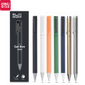 Deli Nusign Metal Gel Pen Set Sign Pen Rollerball Pучка Caneta Gel 0.5MM PREMEC Switzerland Refill Office School Supplier. 