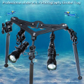 Diving Tray Video Triangle Stabilizer Gimbal Tripod Three-Legged Pan/Tilt Bracket Aluminum Alloy SLR Camera Underwater Photography Light Stand Base.
