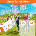 60 Holes Bubble Machine LED Light Electric Full Automatic Soap Bubble Machine Toys for Kids Outdoor Party Child Gifts. 