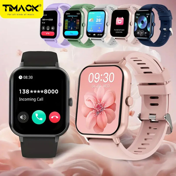 Timack%C2%AE%20New%20ZL54CJ%20Smart%20Watch%20Men%20Women%20Full%20Touch%20Screen%20Heart%20Rate%20Tracker%20Bluetooth%20Talking%20Sports%20SmartWatch%20Holiday%20Gift%20-%20Image%202