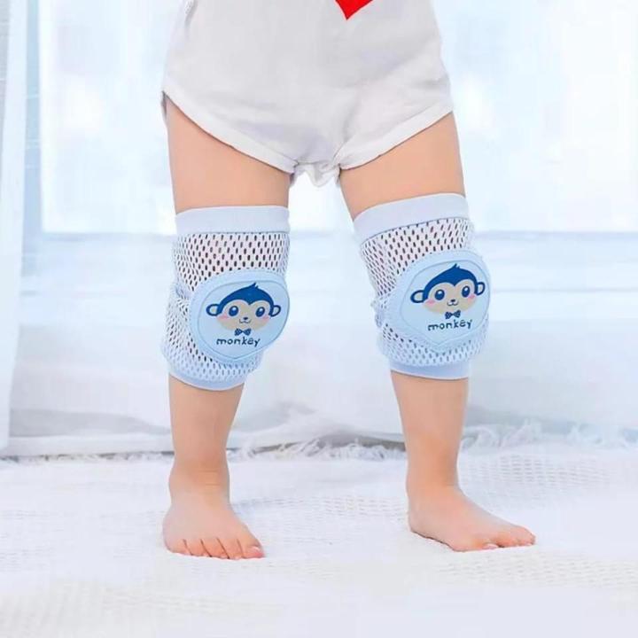 Kids Crawling Elbow Toddlers Baby Knee Pads Protector Safety Mesh Kneepad Leg Warmer Children Cushion Legging Infants