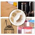 500 Thank You Scrapbooking Label Adhesive Sticker Kraft Round Labels 8x5x4cm.